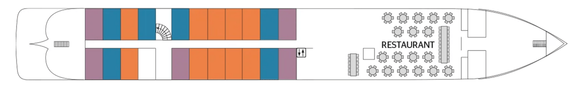 MS La Belle De Cadix, Main Deck.png